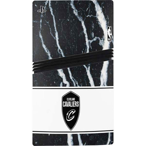 NBA Cleveland Cavaliers Marble PS5 Pro Console Skin