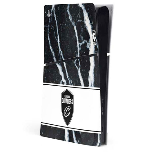 NBA Cleveland Cavaliers Marble PS5 Slim Digital Edition Console Skin