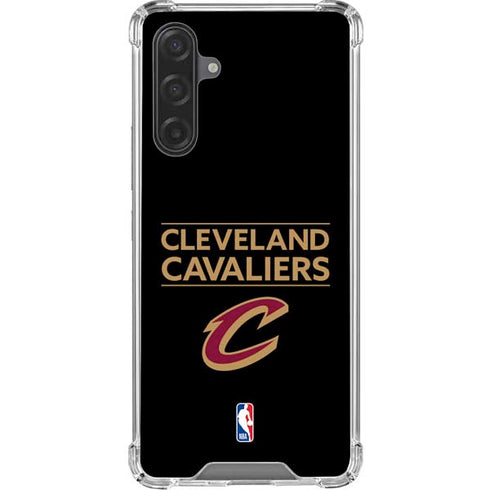 NBA Cleveland Cavaliers Standard - Blue Galaxy A17 Clear Case