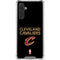 NBA Cleveland Cavaliers Standard - Blue Galaxy A17 Clear Case