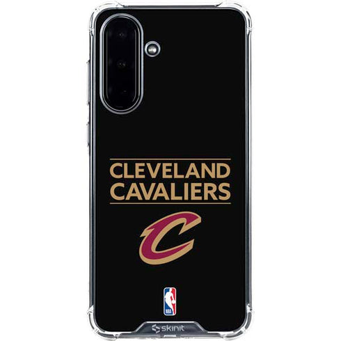 NBA Cleveland Cavaliers Standard - Blue Galaxy A36 5G Clear Case