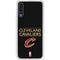 NBA Cleveland Cavaliers Standard - Blue Galaxy A50 Clear Case