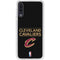 NBA Cleveland Cavaliers Standard - Blue Galaxy A50 Clear Case
