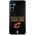 NBA Cleveland Cavaliers Standard - Blue Galaxy A55 5G Clear Case