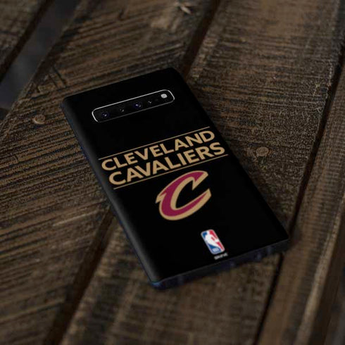 NBA Cleveland Cavaliers Standard - Blue Galaxy S10 Plus Skin
