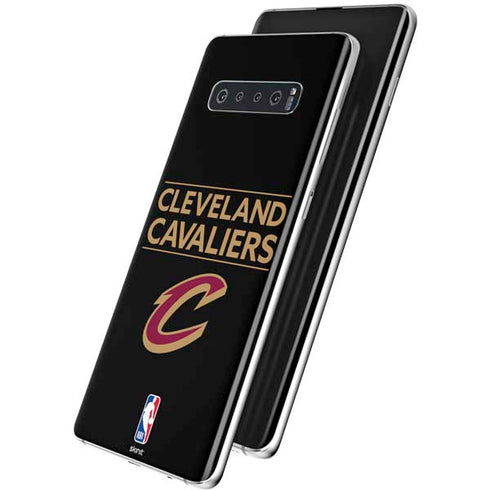 NBA Cleveland Cavaliers Standard - Blue Galaxy S10 Skin