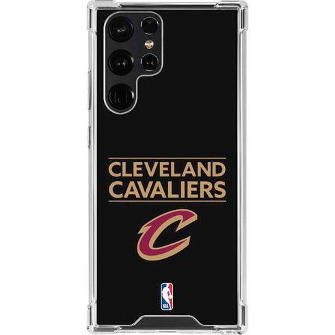 NBA Cleveland Cavaliers Standard - Blue Galaxy S23 Ultra Clear Case