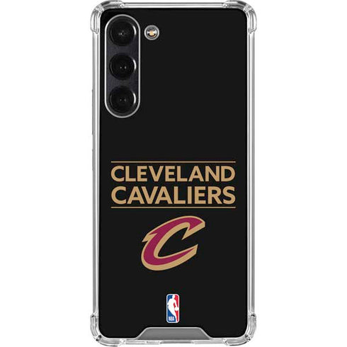 NBA Cleveland Cavaliers Standard - Blue Galaxy S24 FE Clear Case