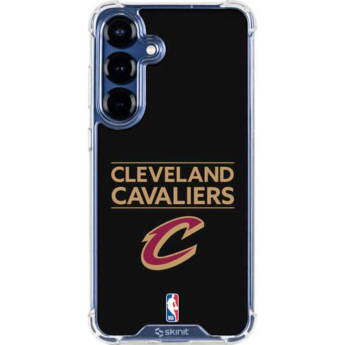 NBA Cleveland Cavaliers Standard - Blue Galaxy S25 Clear Case