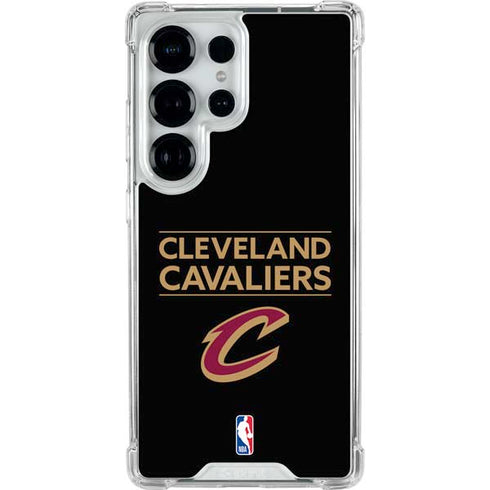 NBA Cleveland Cavaliers Standard - Blue Galaxy S25 Ultra Clear Case