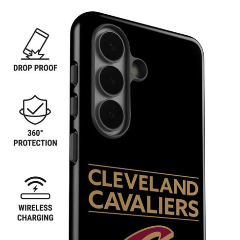 NBA Cleveland Cavaliers Standard - Blue Galaxy S26 Impact Case