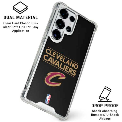 NBA Cleveland Cavaliers Standard - Blue Galaxy S26 Ultra Clear Case