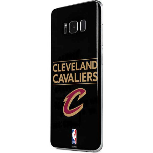 NBA Cleveland Cavaliers Standard - Blue Galaxy S8 Plus Skin