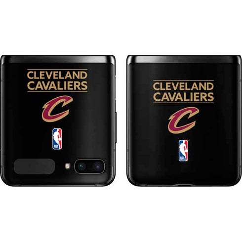 NBA Cleveland Cavaliers Standard - Blue Galaxy Z Flip Skin