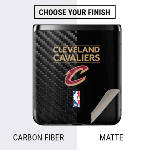 NBA Cleveland Cavaliers Standard - Blue Galaxy Z Flip Skin