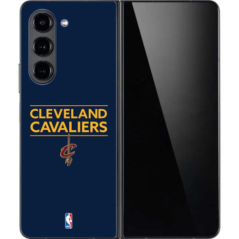 NBA Cleveland Cavaliers Standard - Blue Galaxy Z Fold5 5G Skin