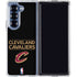 NBA Cleveland Cavaliers Standard - Blue Galaxy Z Fold6 Clear Case