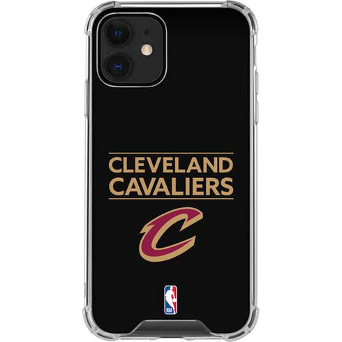 NBA Cleveland Cavaliers Standard - Blue iPhone 12 Clear Case