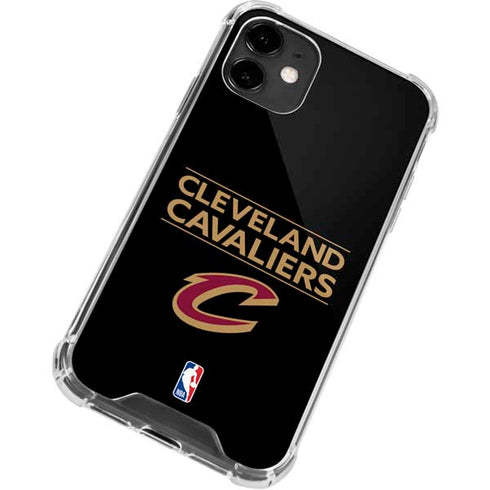 NBA Cleveland Cavaliers Standard - Blue iPhone 12 Clear Case