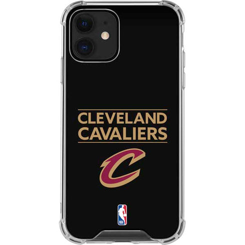 NBA Cleveland Cavaliers Standard - Blue iPhone 12 Mini Clear Case