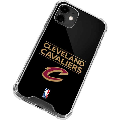 NBA Cleveland Cavaliers Standard - Blue iPhone 12 Mini Clear Case