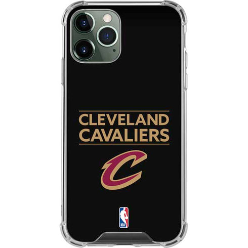 NBA Cleveland Cavaliers Standard - Blue iPhone 12 Pro Clear Case