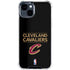 NBA Cleveland Cavaliers Standard - Blue iPhone 15 Clear Case