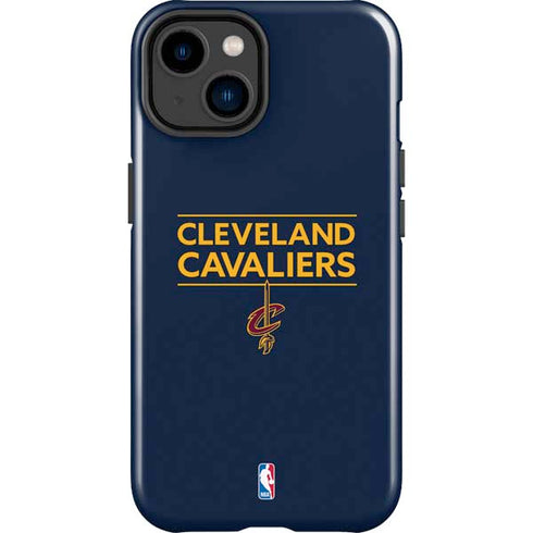 NBA Cleveland Cavaliers Standard - Blue iPhone 15 Impact Case