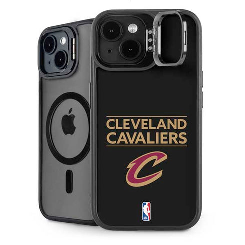 NBA Cleveland Cavaliers Standard - Blue iPhone 15 Kickstand Case