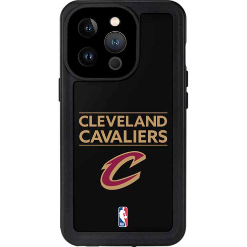 NBA Cleveland Cavaliers Standard - Blue iPhone 15 Pro Waterproof Case