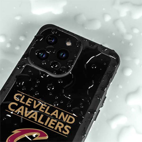 NBA Cleveland Cavaliers Standard - Blue iPhone 15 Pro Waterproof Case