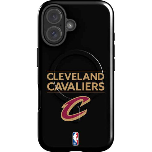 NBA Cleveland Cavaliers Standard - Blue iPhone 16 Magsafe Impact Case