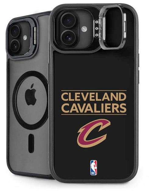 NBA Cleveland Cavaliers Standard - Blue iPhone 16 Plus Kickstand Case