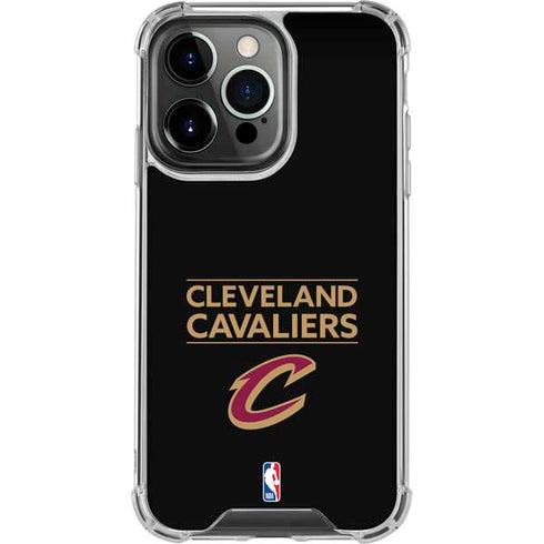 NBA Cleveland Cavaliers Standard - Blue iPhone 16 Pro Clear Case
