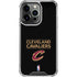 NBA Cleveland Cavaliers Standard - Blue iPhone 16 Pro Clear Case
