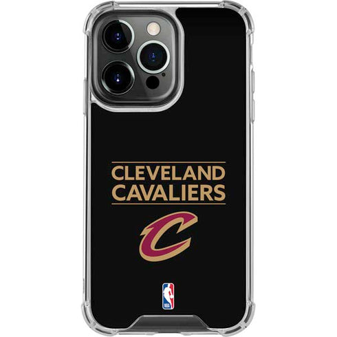 NBA Cleveland Cavaliers Standard - Blue iPhone 16 Pro Max Clear Case