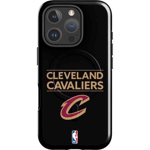 NBA Cleveland Cavaliers Standard - Blue iPhone 16 Pro Max Magsafe Impact Case