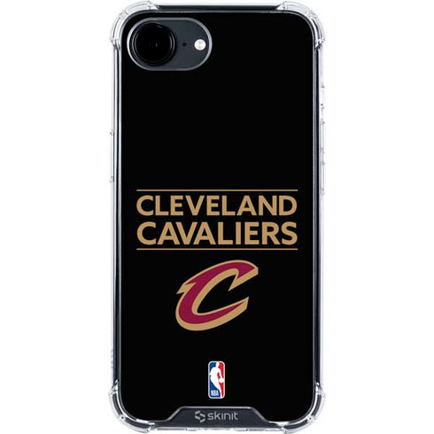 NBA Cleveland Cavaliers Standard - Blue iPhone 16e Clear Case