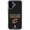 NBA Cleveland Cavaliers Standard - Blue iPhone 17 Clear Case