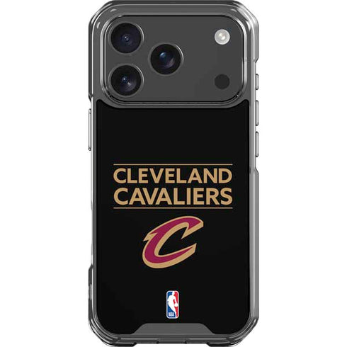 NBA Cleveland Cavaliers Standard - Blue iPhone 18 Pro Clear Case