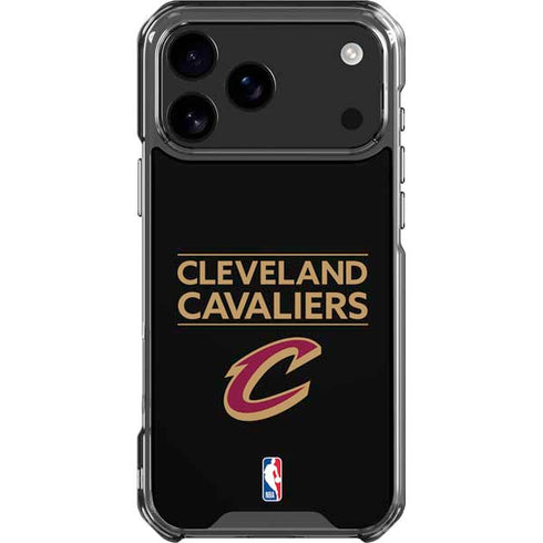 NBA Cleveland Cavaliers Standard - Blue iPhone 18 Pro Max Clear Case