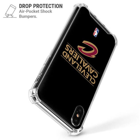 NBA Cleveland Cavaliers Standard - Blue iPhone X/XS Clear Case