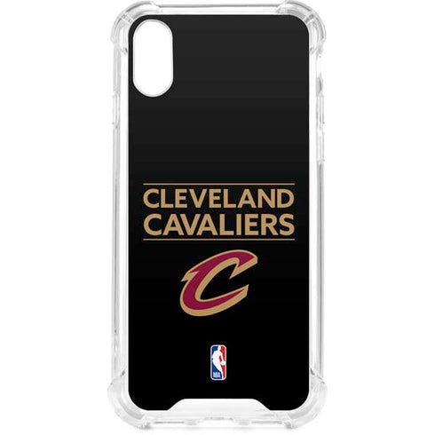 NBA Cleveland Cavaliers Standard - Blue iPhone XS Clear Case