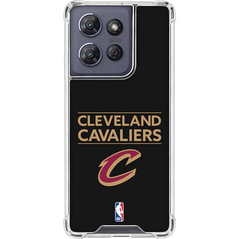 NBA Cleveland Cavaliers Standard - Blue Moto G 5G (2025) Clear Case
