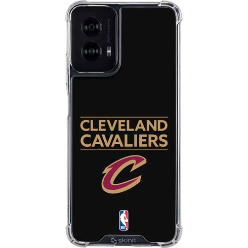 NBA Cleveland Cavaliers Standard - Blue Moto G Power 5G (2024) Clear Case