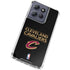 NBA Cleveland Cavaliers Standard - Blue Moto G Stylus 5G (2025) Clear Case