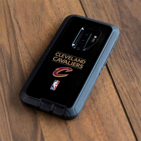 NBA Cleveland Cavaliers Standard - Blue Otterbox Defender Galaxy Skin