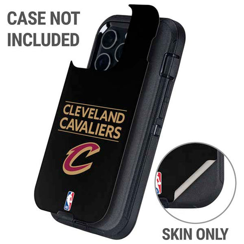 NBA Cleveland Cavaliers Standard - Blue Otterbox Defender iPhone Skin