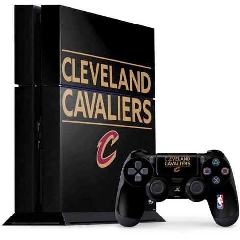 NBA Cleveland Cavaliers Standard - Blue PS4 Console and Controller Bundle Skin