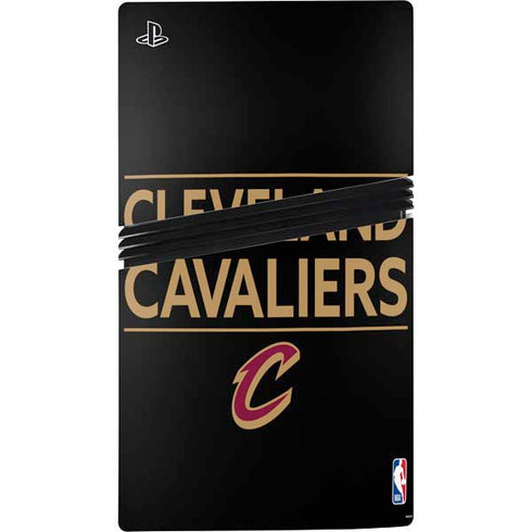 NBA Cleveland Cavaliers Standard - Blue PS5 Pro Console Skin